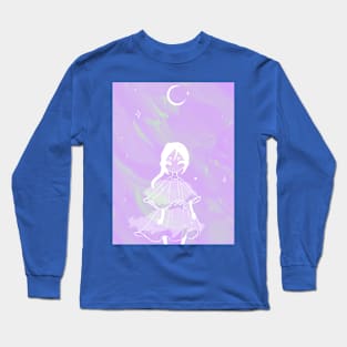 Dreamy aesthetic girl Long Sleeve T-Shirt